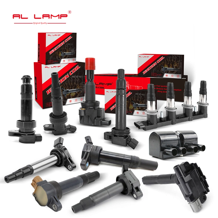 Al Lamp Wholesale Car Parts Engine Ignition Coil for Toyota Nissan Suzuki Mitsubishi Honda Mazda Hyundai KIA BMW